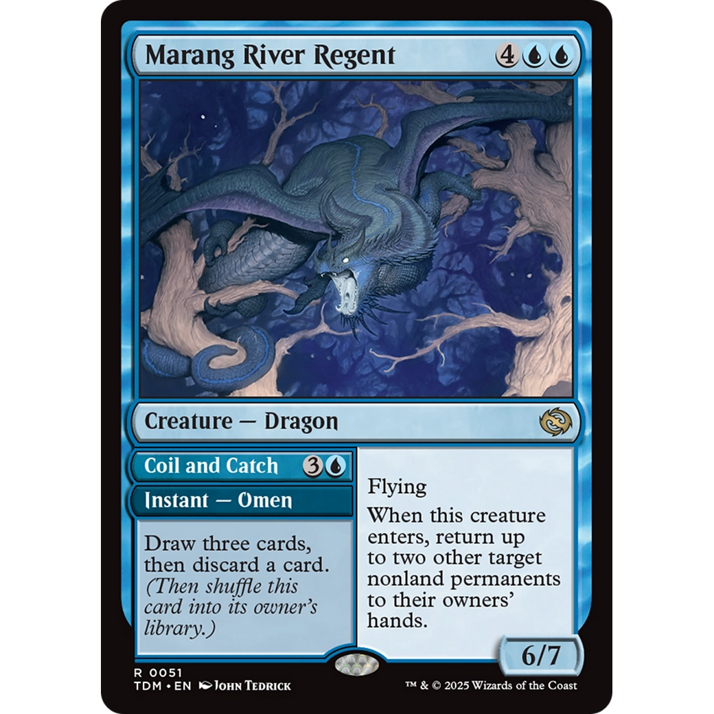 Marang River Regent // Coil and Catch (TDM-051) - Tarkir: Dragonstorm