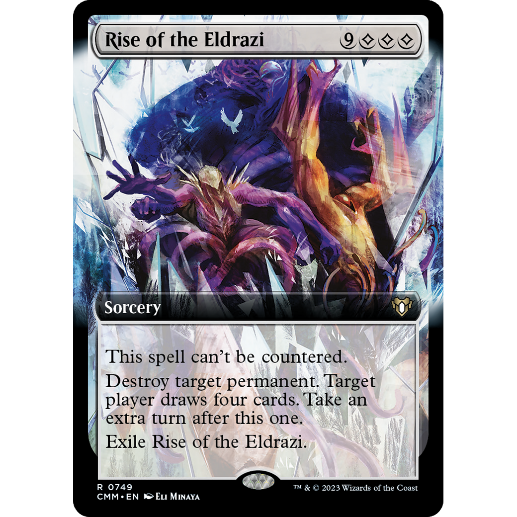 Rise of the Eldrazi (CMM-749) - Commander Masters: (Extended Art)