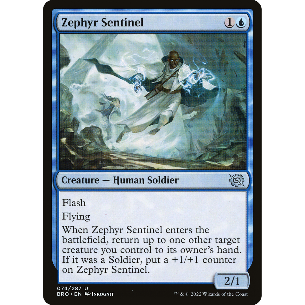 Zephyr Sentinel (BRO-074) - The Brothers' War