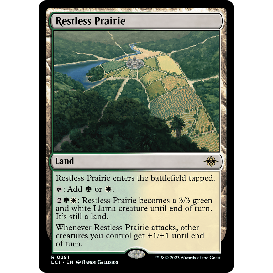 Restless Prairie (LCI-281) - The Lost Caverns of Ixalan