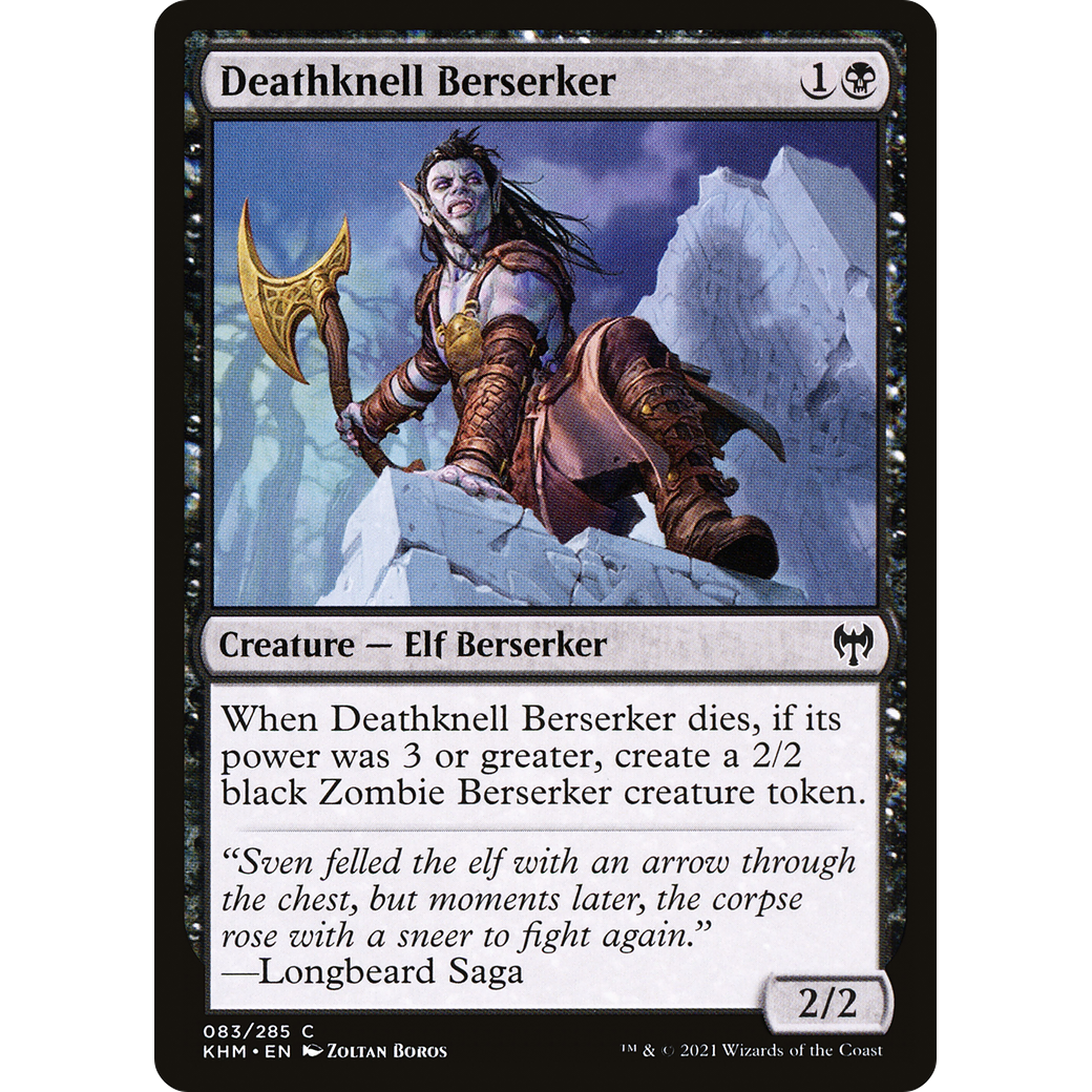 Deathknell Berserker (KHM-083) - Kaldheim