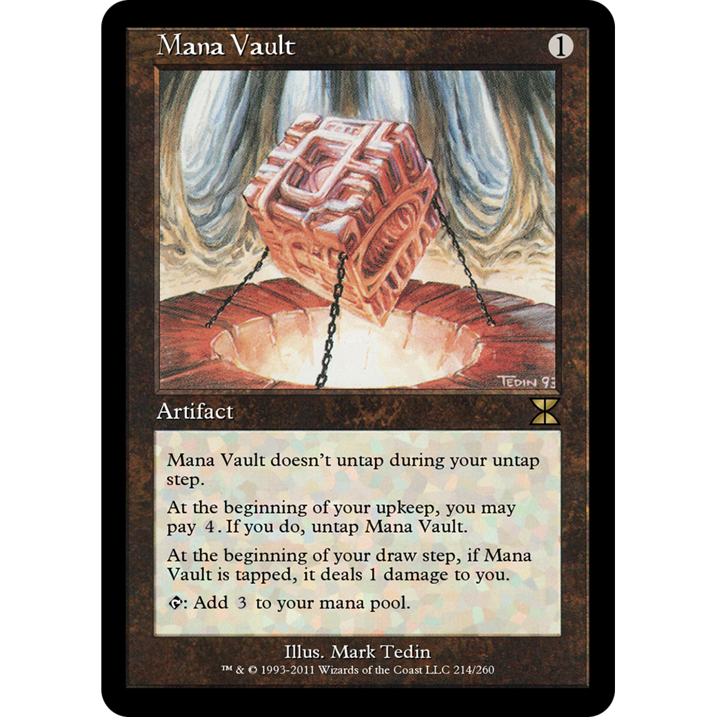 Mana Vault (ME4-214) - Masters Edition IV Foil