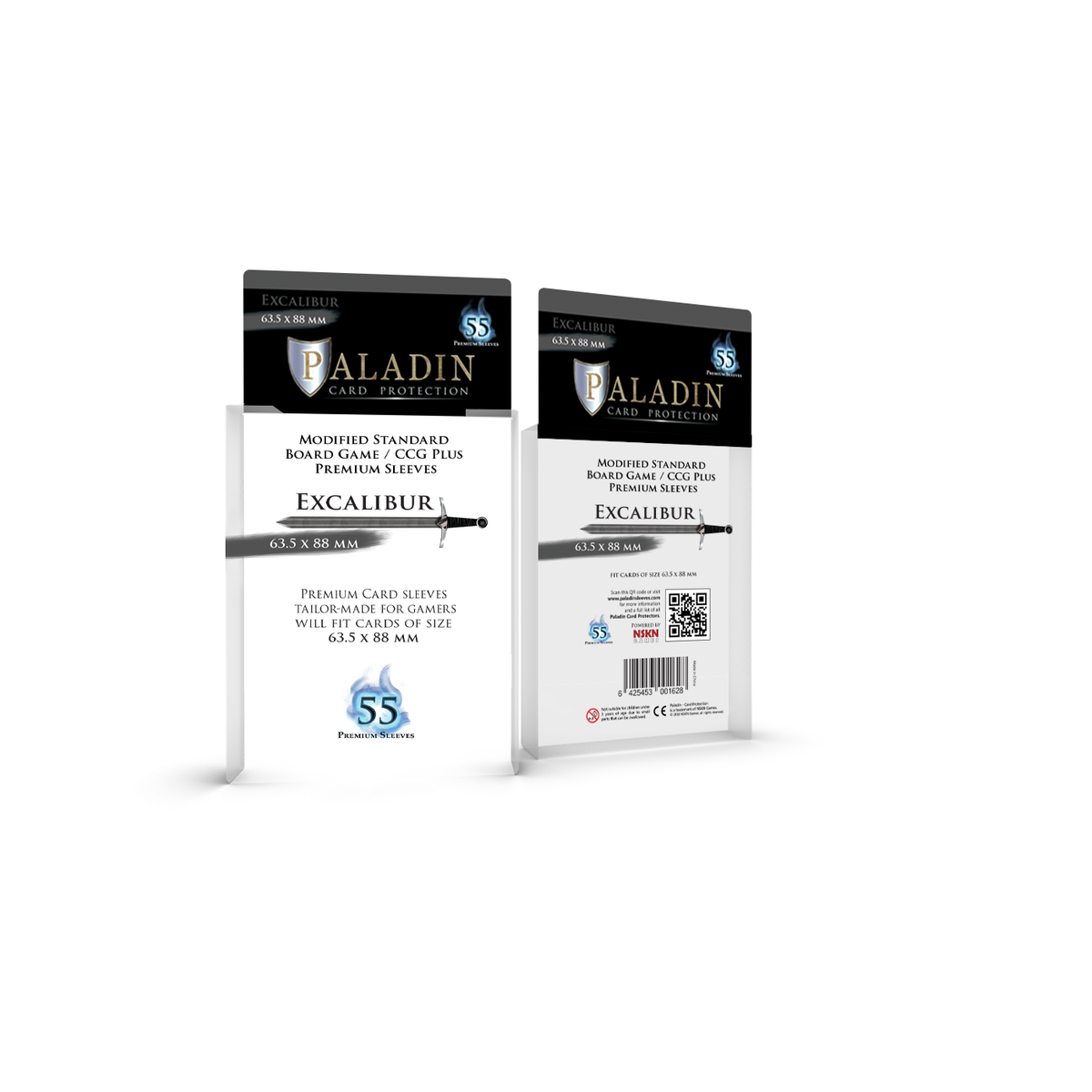 Paladin Card Protectors - Clear Gloss Regular Size: Ragnar – 54x86mm