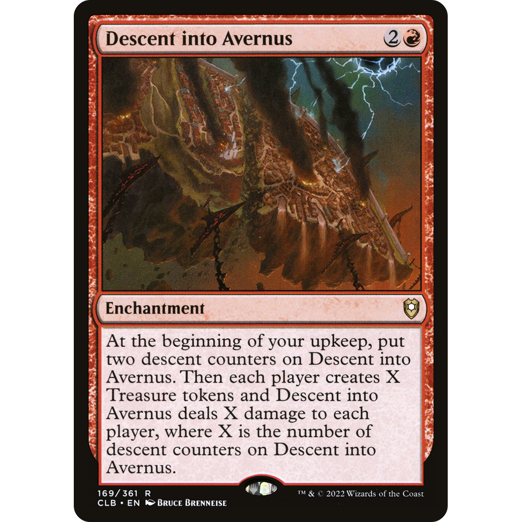 Descent into Avernus (CLB-169) - Commander Legends: Battle for Baldur's Gate