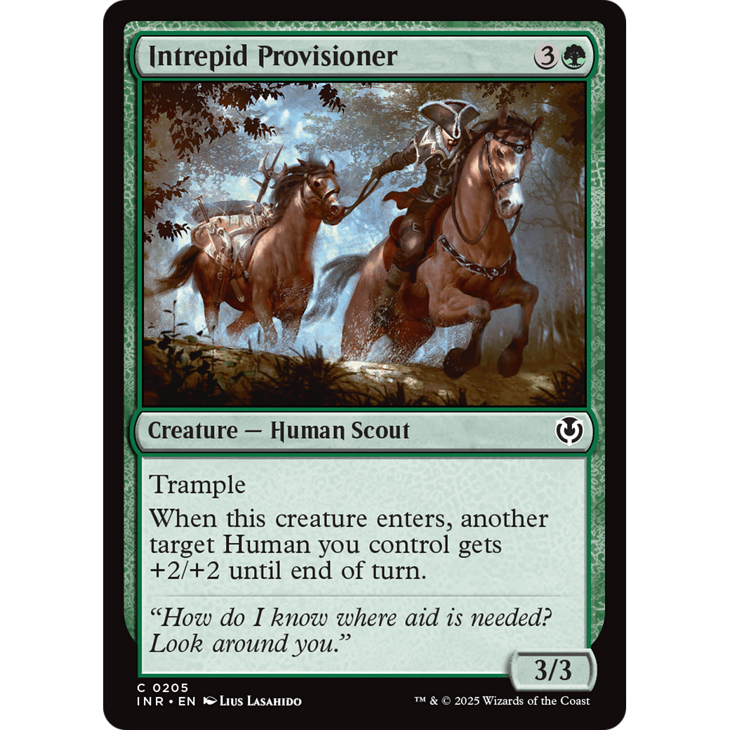 Intrepid Provisioner (INR-205) - Innistrad Remastered