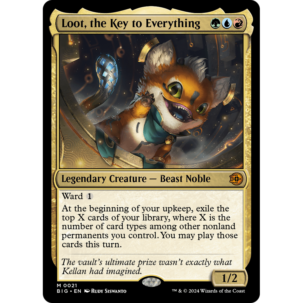 Loot, the Key to Everything (BIG-021) - The Big Score