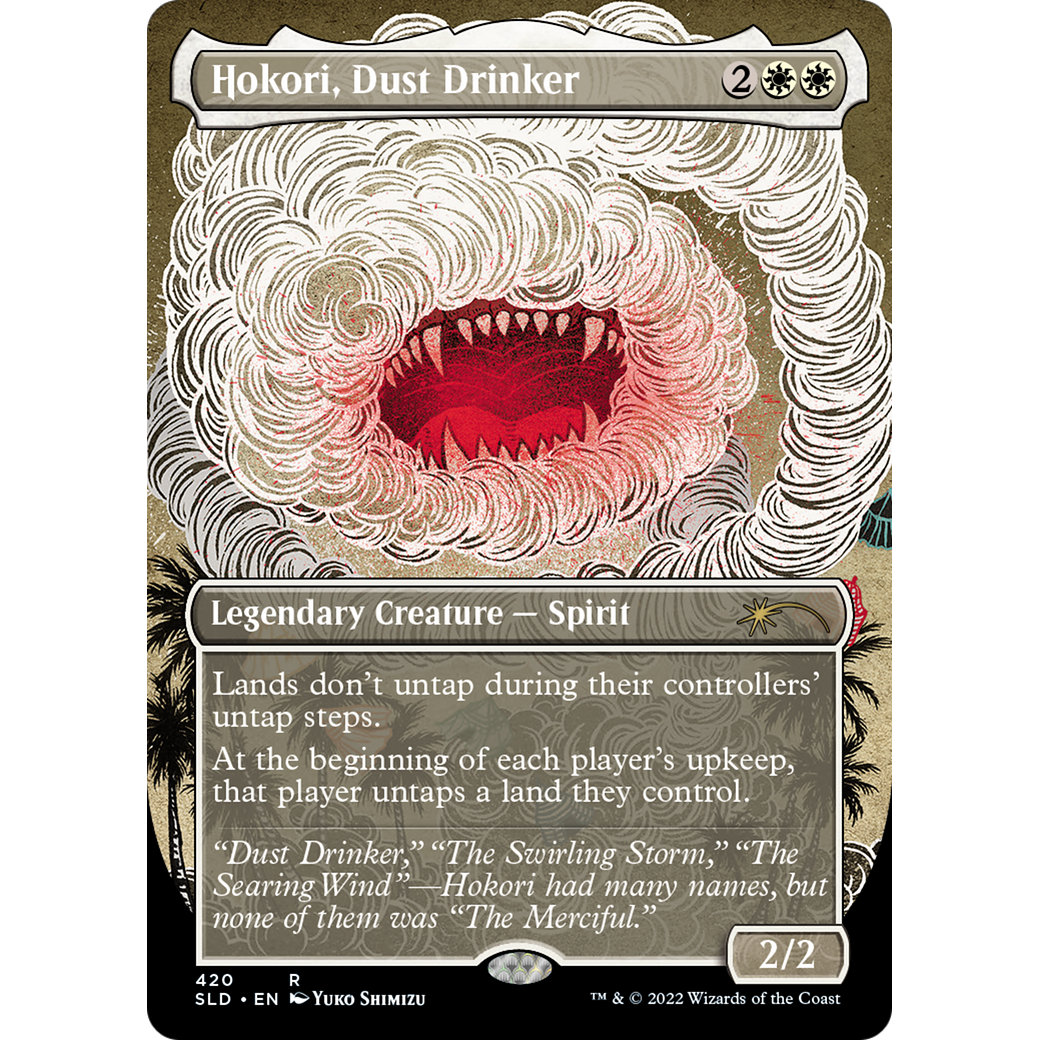Hokori, Dust Drinker (Borderless) (SLD-420) - Secret Lair Drop (Borderless) Foil