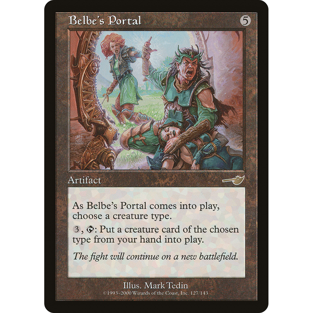 Belbe's Portal (NMS-127) - Nemesis Foil
