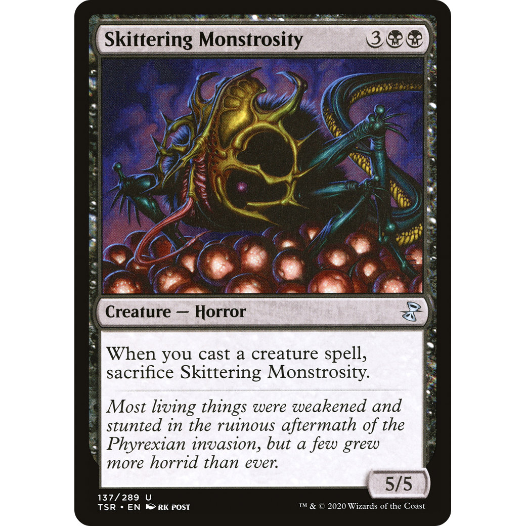 Skittering Monstrosity (TSR-137) - Time Spiral Remastered