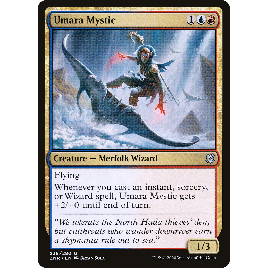 Umara Mystic (ZNR-238) - Zendikar Rising Foil