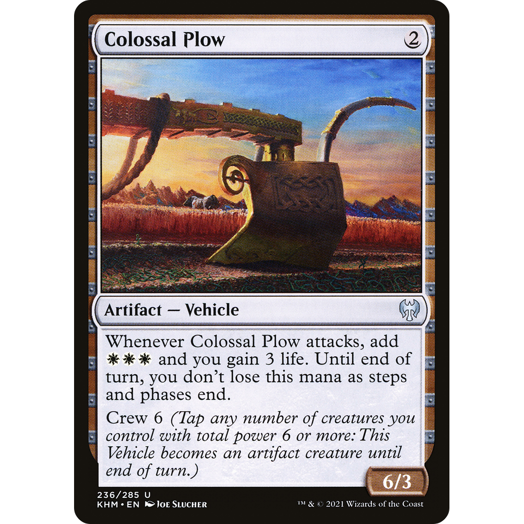 Colossal Plow (KHM-236) - Kaldheim