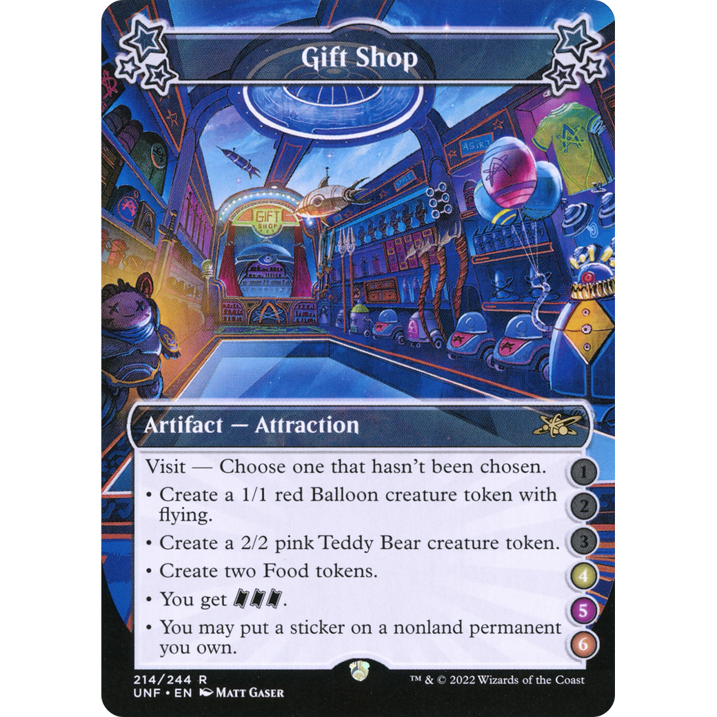 Gift Shop (4-5-6) (UNF-214) - Unfinity Foil