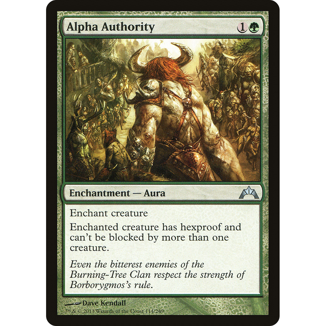 Alpha Authority (GTC-114) - Gatecrash