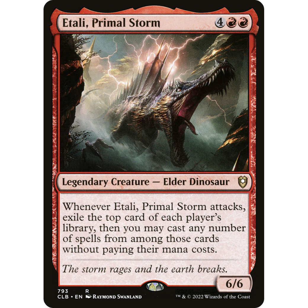 Etali, Primal Storm (CLB-793) - Commander Legends: Battle for Baldur's Gate