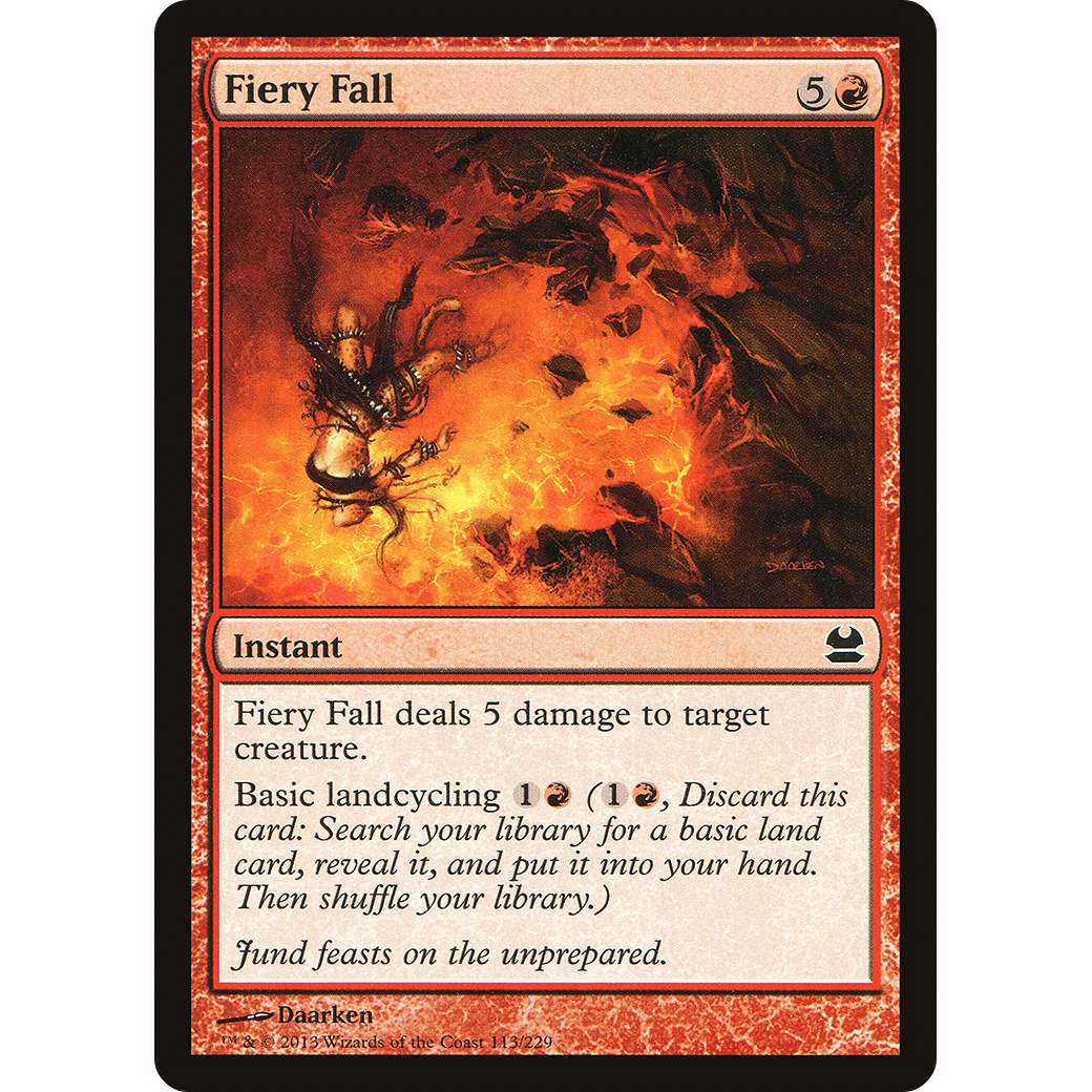 Fiery Fall (MMA-113) - Modern Masters