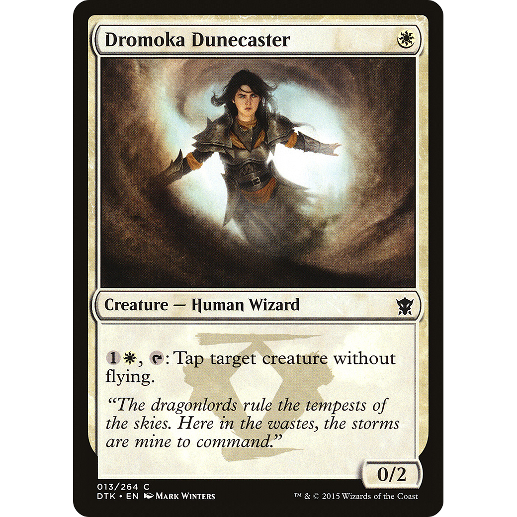 Dromoka Dunecaster (DTK-013) - Dragons of Tarkir