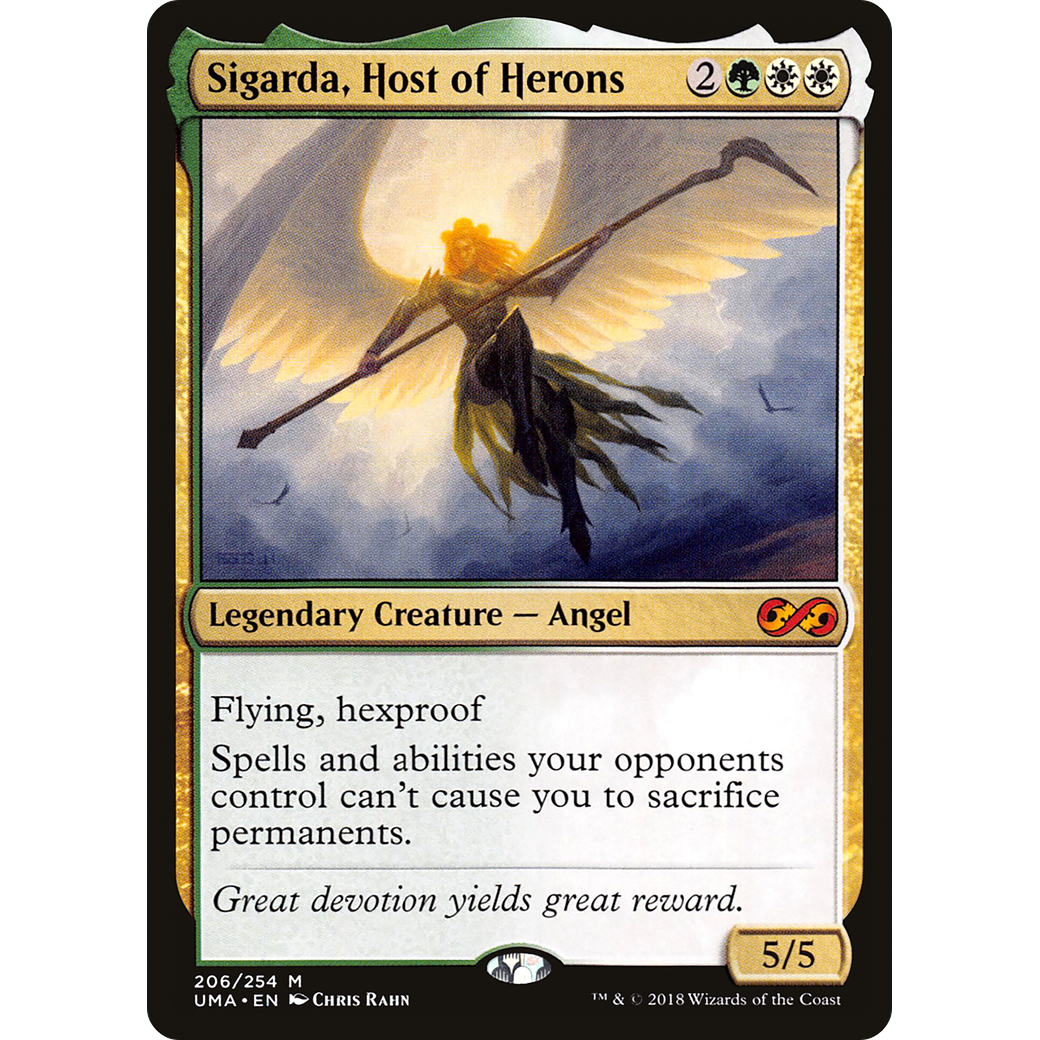 Sigarda, Host of Herons (UMA-206) - Ultimate Masters Foil