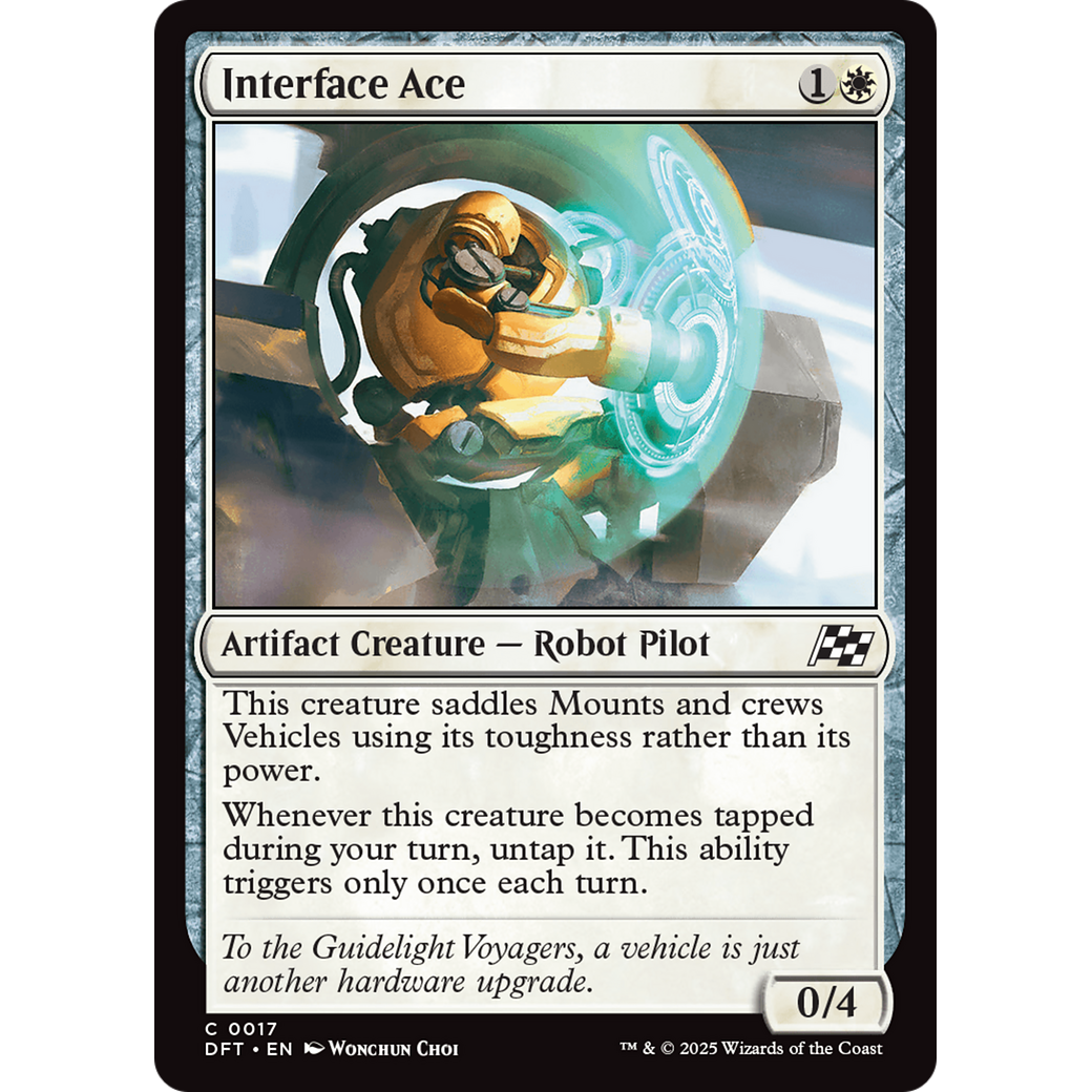 Interface Ace (DFT-017) - Aetherdrift Foil