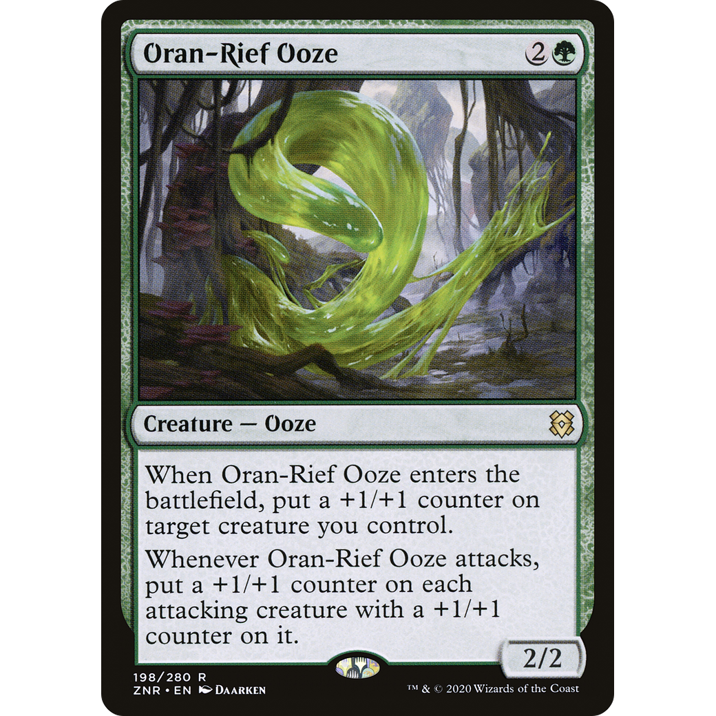 Oran-Rief Ooze (ZNR-198) - Zendikar Rising Foil
