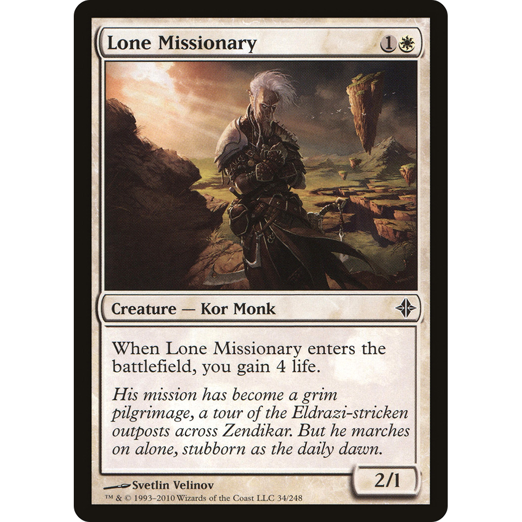 Lone Missionary (ROE-034) - Rise of the Eldrazi
