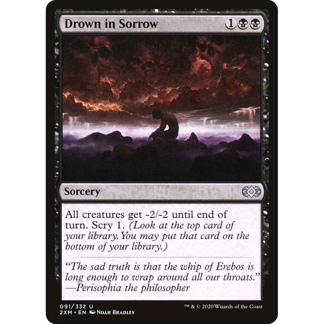 Drown in Sorrow (2XM-091) - Double Masters Foil