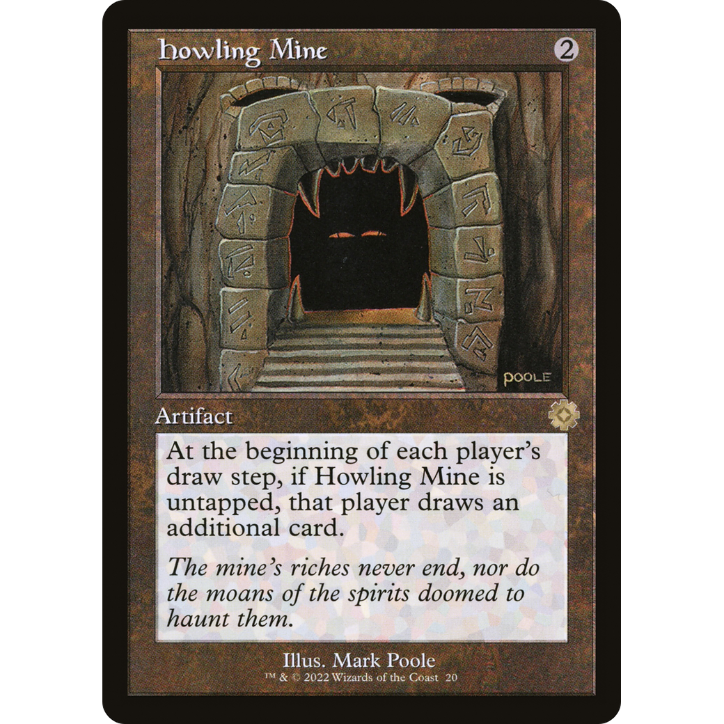 Howling Mine (BRR-020) - The Brothers' War Retro Artifacts Foil