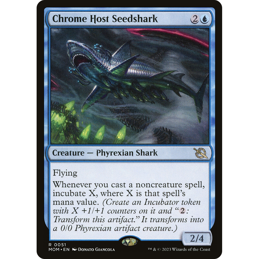 Chrome Host Seedshark (MOM-051) - March of the Machine