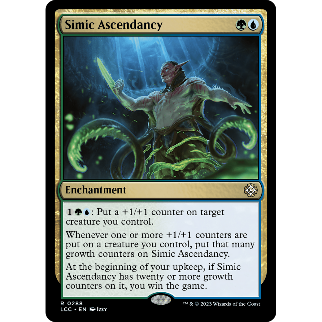 Simic Ascendancy (LCC-288) - The Lost Caverns of Ixalan Commander