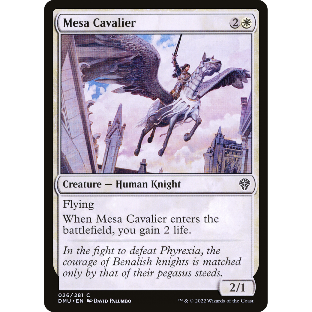 Mesa Cavalier (DMU-026) - Dominaria United Foil