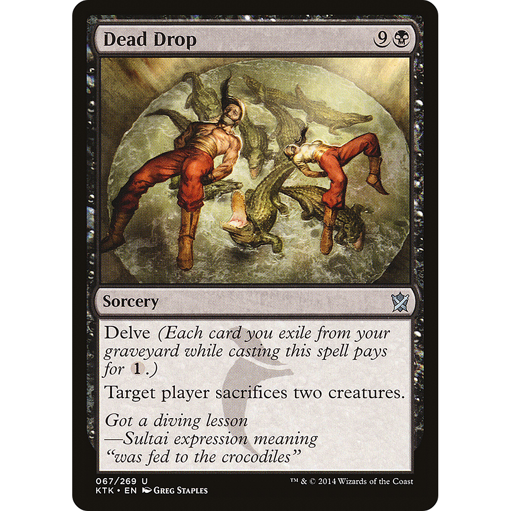 Dead Drop (KTK-067) - Khans of Tarkir