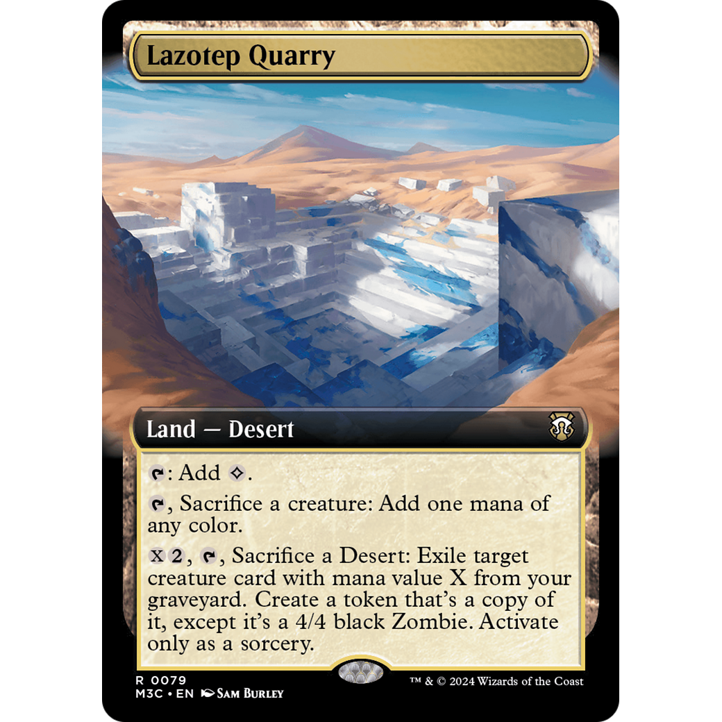 Lazotep Quarry (M3C-079) - Modern Horizons 3 Commander: (Extended Art)