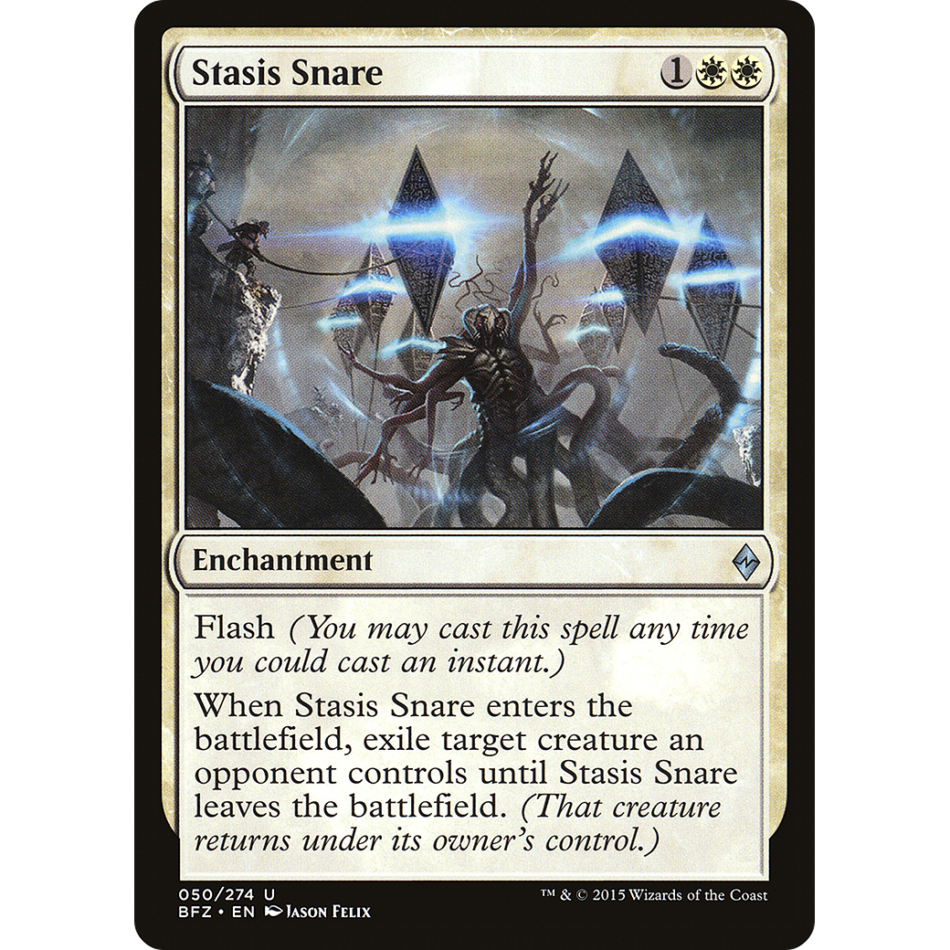Stasis Snare (BFZ-050) - Battle for Zendikar