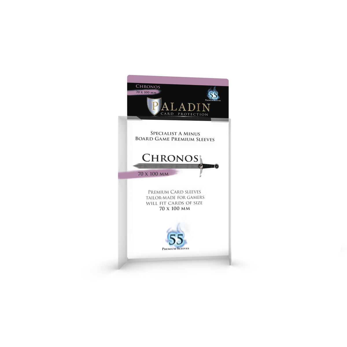 Paladin Card Protectors - Clear Gloss Large Sizes: Beorn – 68×120mm