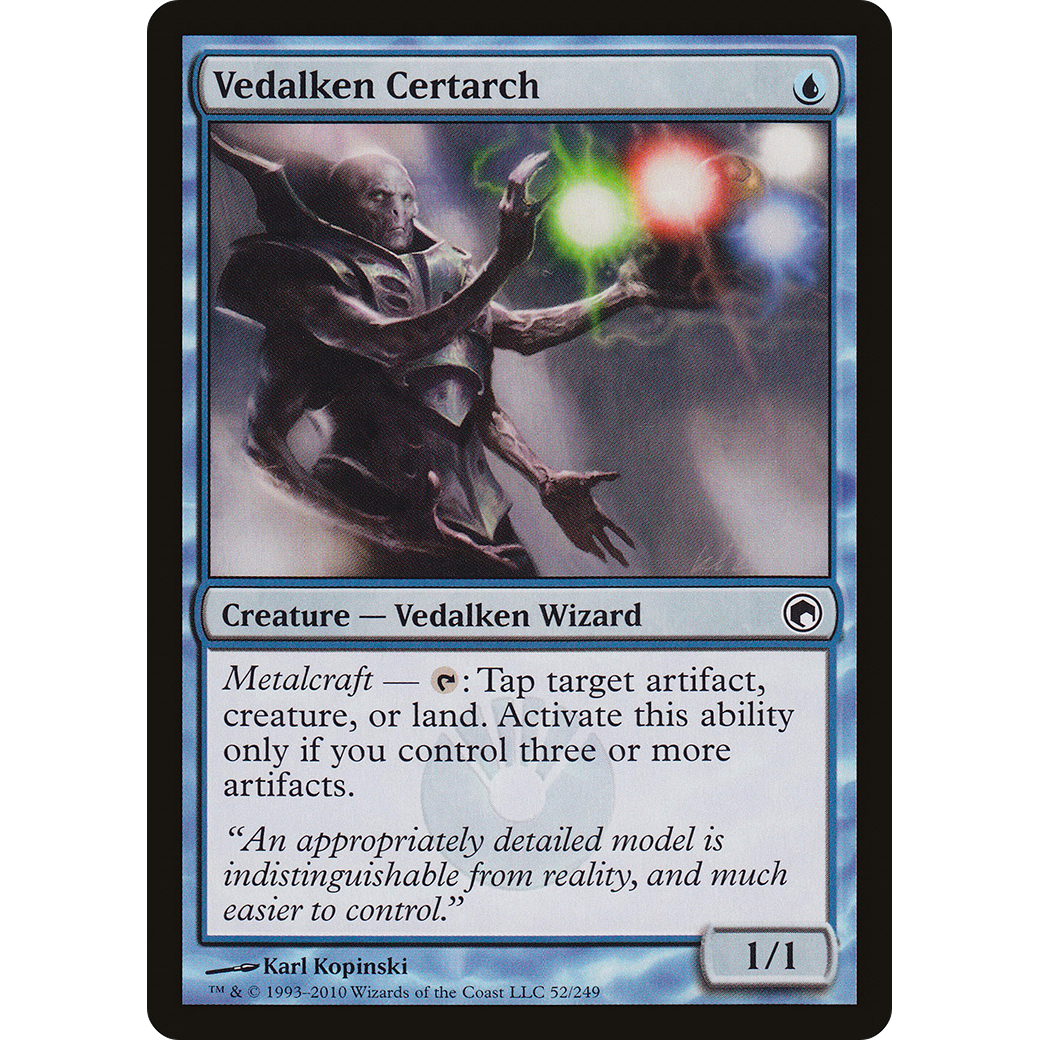 Vedalken Certarch (SOM-052) - Scars of Mirrodin