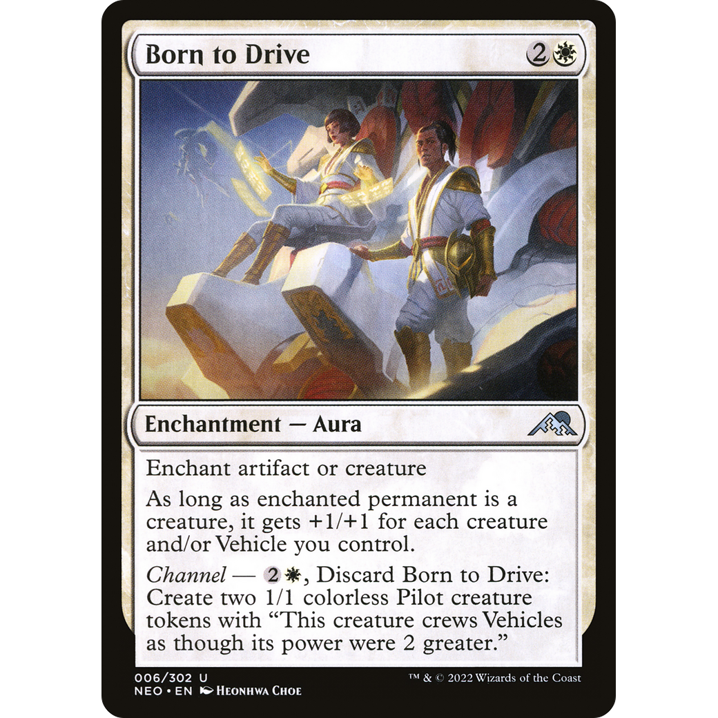 Born to Drive (NEO-006) - Kamigawa: Neon Dynasty