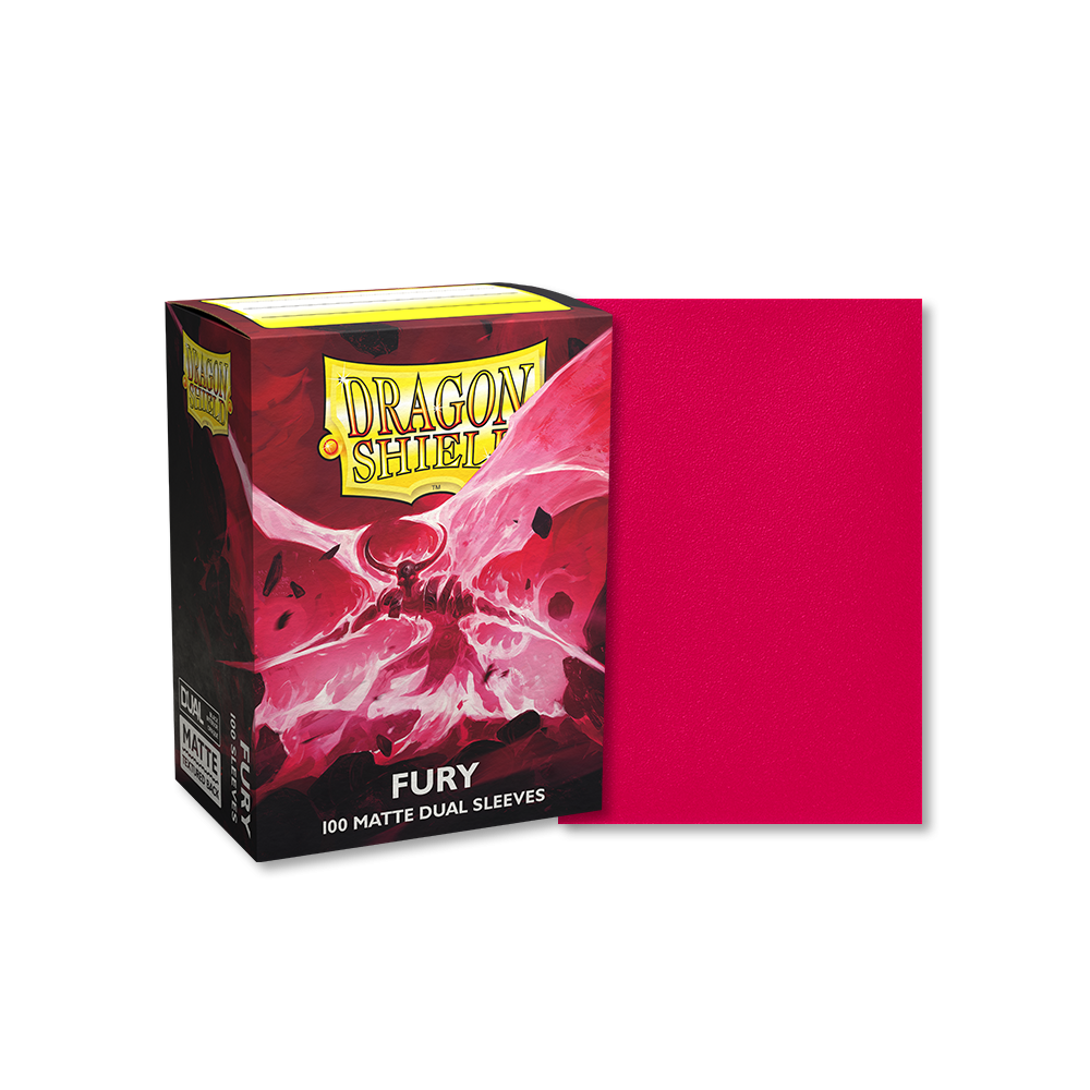 Dragon Shield: Fury Matte Dual Sleeves 100ct