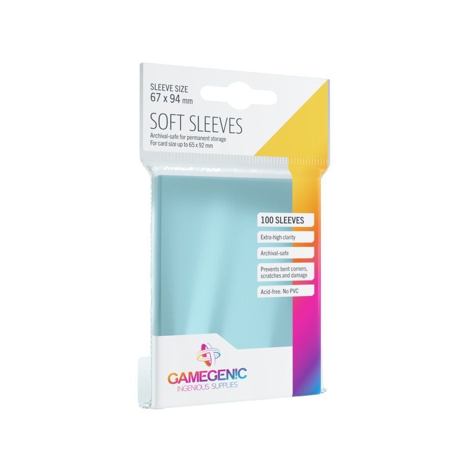 Gamegenic: Soft 100ct Sleeves 67 X 94mm