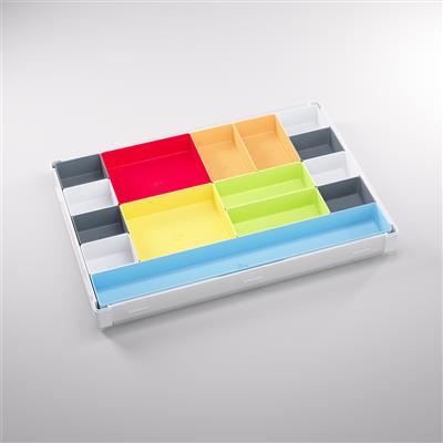 Gamegenic Token Silo XL Convertible Tray - White/Multicolor