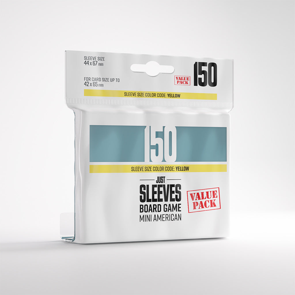 Just Sleeves: 150ct Mini American Sleeves