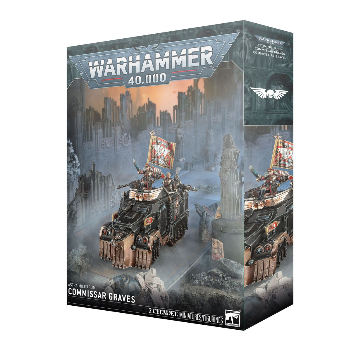 Warhammer 40K: Astra Militarum: Commissar Graves [47-58]