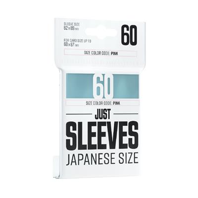 Just Sleeves: Clear Japanese Size 60ct Card Game Sleeves