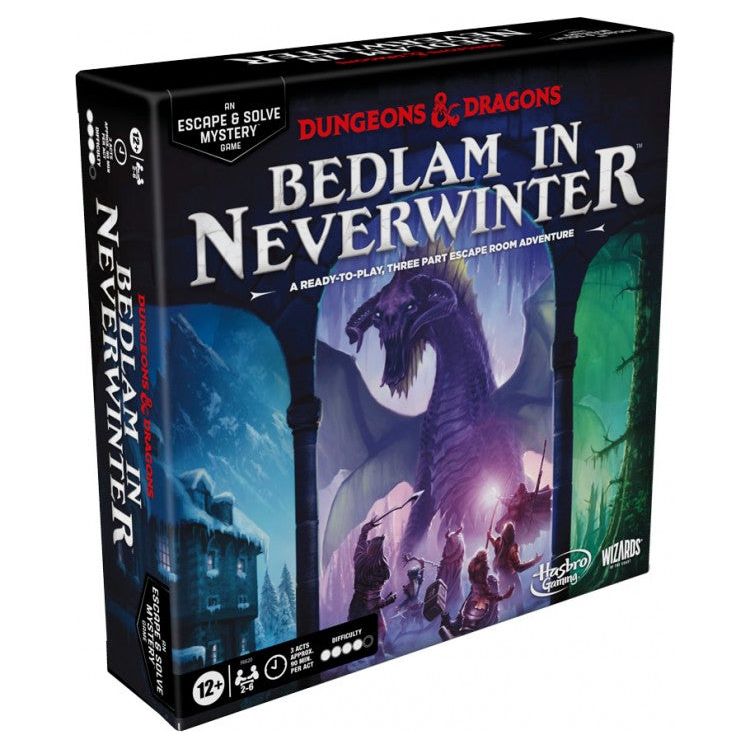Dungeons & Dragons: Bedlam in Neverwinter Escape & Solve Mystery Game