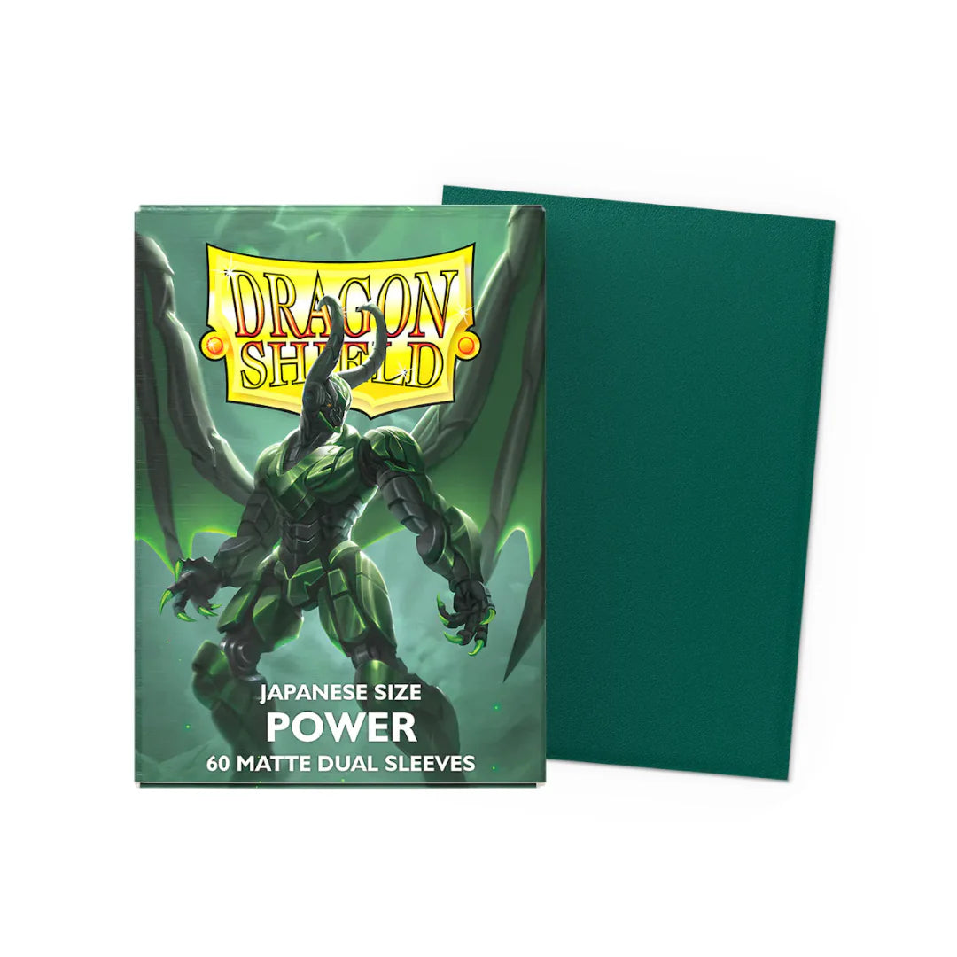 Dragon Shield: Power Japanese Size 60ct Dual Matte Sleeves