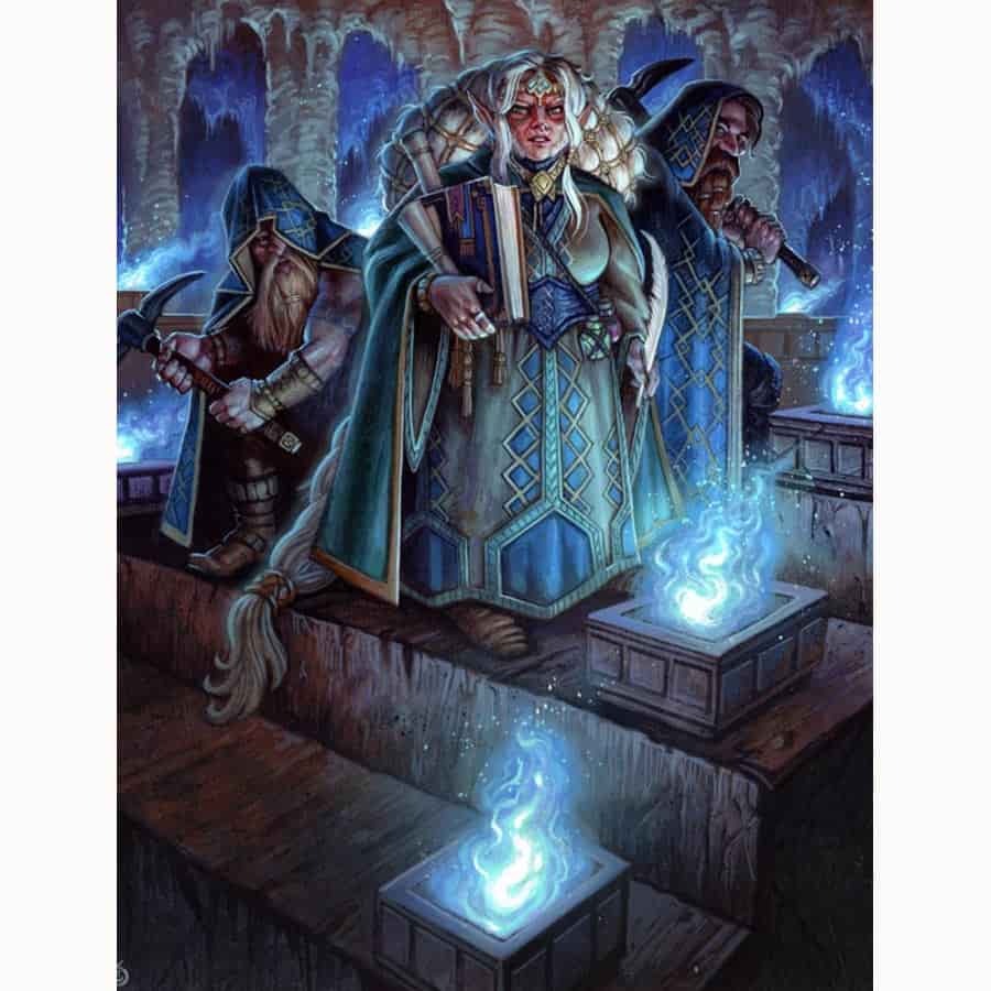 Warlord: Saga of the Storm - Into the Accordlands: Dwarven Forges 100ct Sleeves