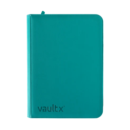 Vault X: Ocean Blue 9-Pocket Exo-Tec Zip Binder
