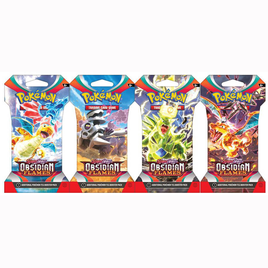 Pokemon TCG: Scarlet & Violet - Obsidian Flames: Sleeved Booster Pack [Various Styles]