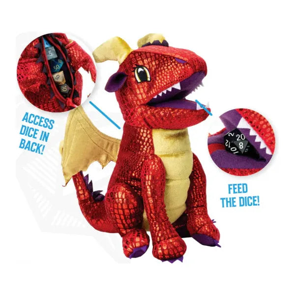 Dragon Plush Dice Bag