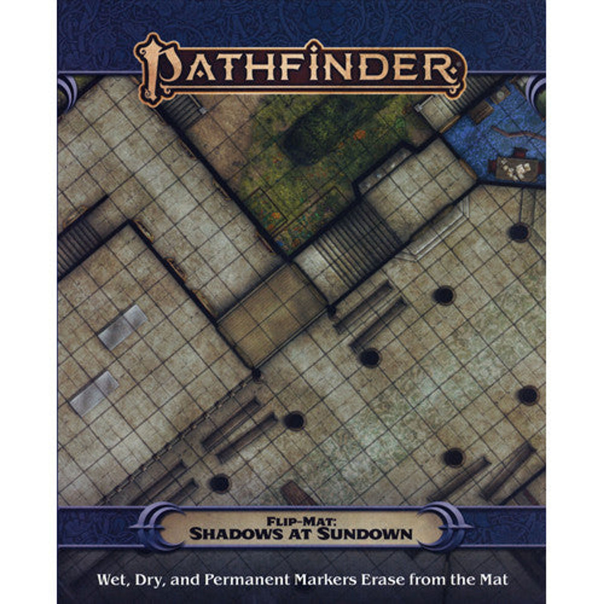 Pathfinder RPG: 2nd Edition - Shadows at Sundown Flip-Mat