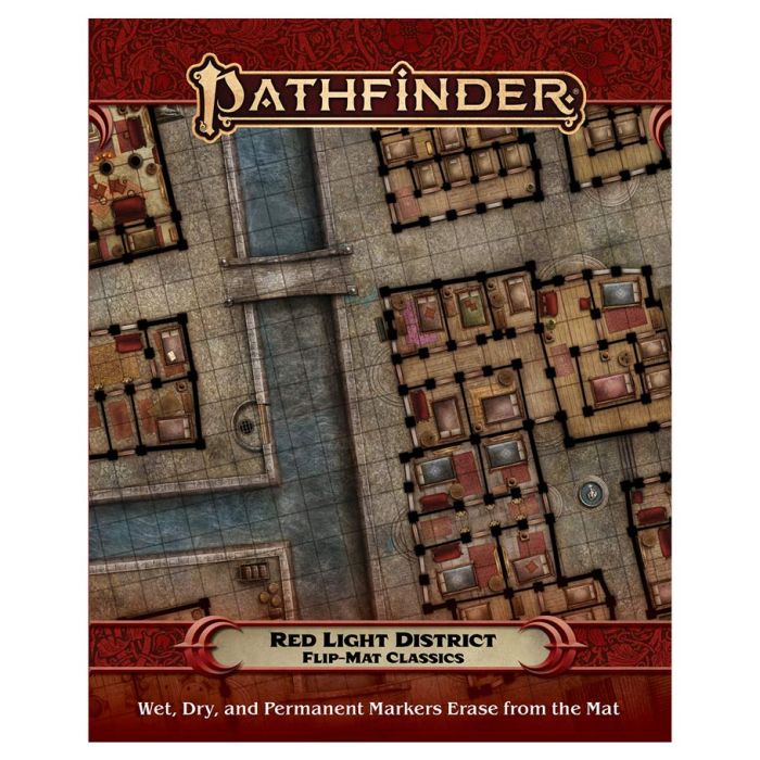 Pathfinder RPG: 2nd Edition - Red Light District Classic Flip-Mat