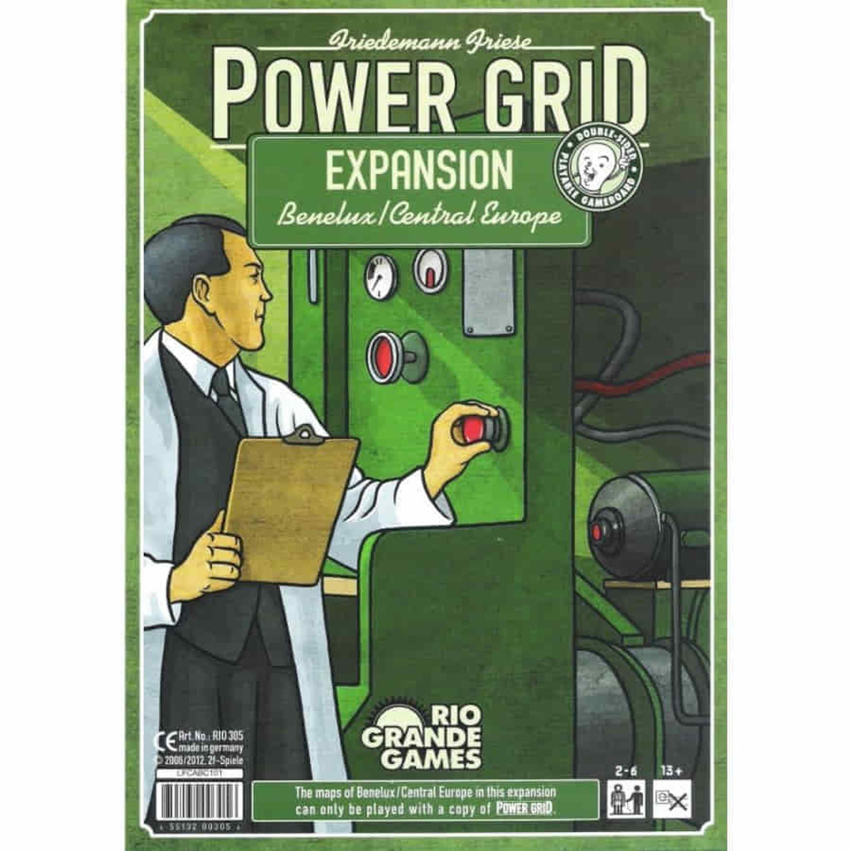 Power Grid Recharged: Benelux/Central Europe Expansion